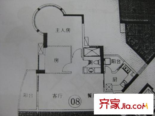 富力御龙庭 0室 户型图