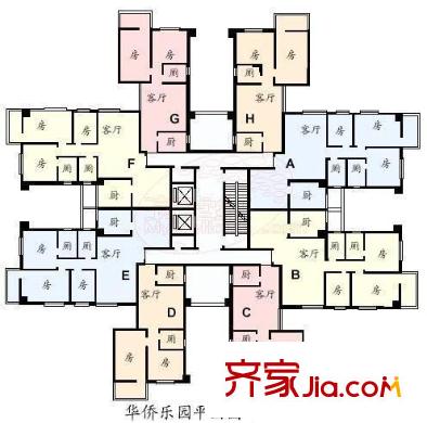 华侨乐园 0室 户型图