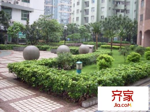 加拿大花园外景图