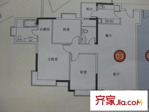 淘金家园 0室 户型图