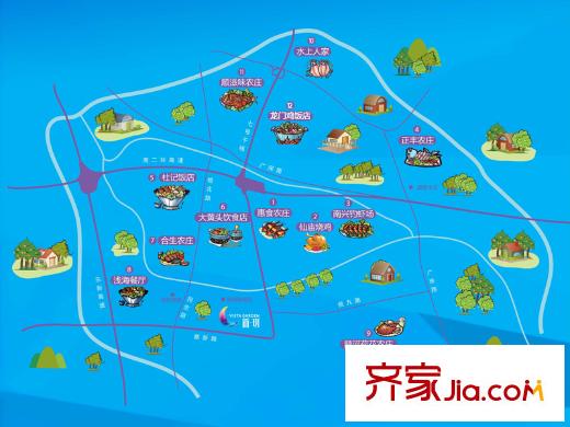 凯德・新平方米区位图