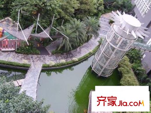 伊顿18配套图中心花园