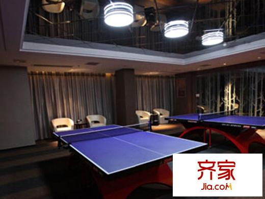 宝翠园小区内乒乓球室(2014年7月6日)