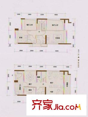 广园东东方名都二期13座06单元 3室2厅2卫1厨