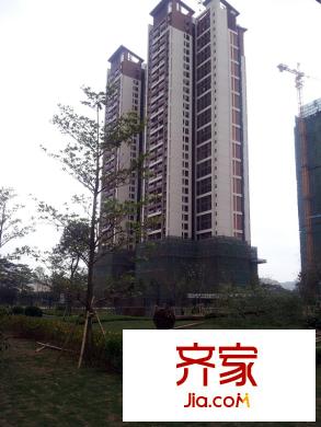 万科东荟城小区实景图(2014-03)