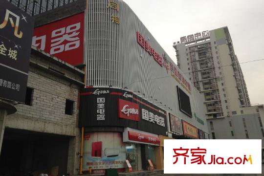 水电广场项目自带的购物中心和新塘美居中心
