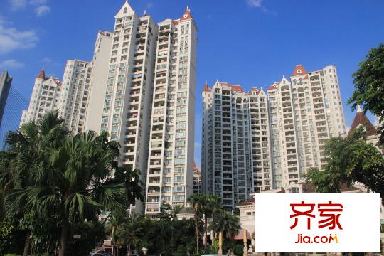 锦绣半岛小区外立面(2015-6)