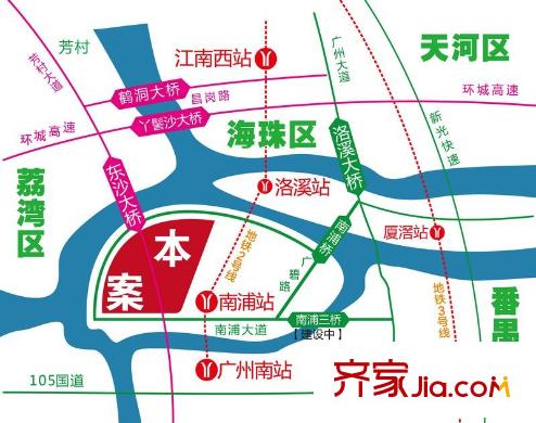 锦绣半岛地图