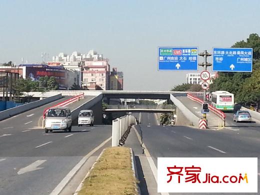 榆德园道路指示牌
