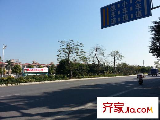 榆德园道路指示牌