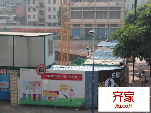 越秀区达道路项目工程进度图(2013-10)