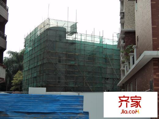 云山锦绣家园二期项目云山锦绣家园一期小区实景(2013-1-15)