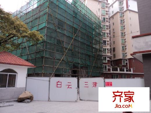 云山锦绣家园二期项目云山锦绣家园一期小区实景(2013-1-15)