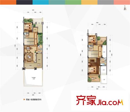 合景誉山国际ihouse联排A10、A12op-04 3室2厅2卫1厨