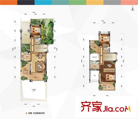 合景誉山国际ihouse双拼B4-B10op-04 4室2厅2卫1厨