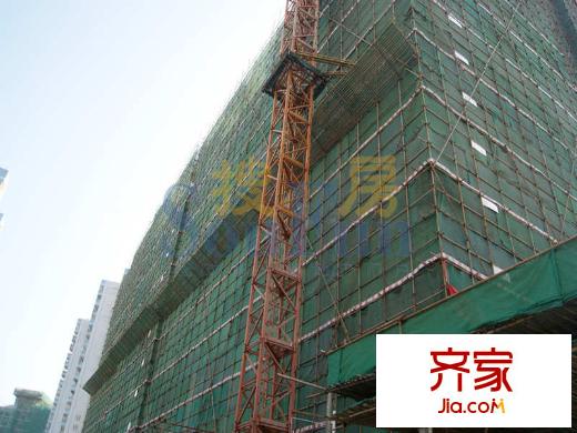 观山苑三期施工进度(2010.10)