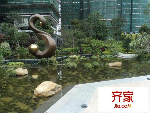越秀星汇文华园林实景(2011-12-15)
