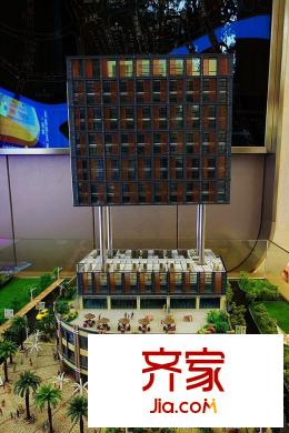 越秀晋德汇沙盘图