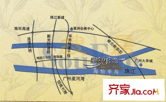 星河湾半岛交通图