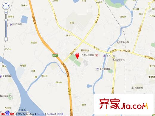 顺丰翠园交通图