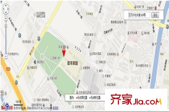 顺丰翠园交通图