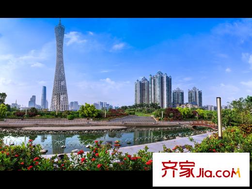 珠江帝景・紫龙府广州塔距离项目10分钟(2013-08-30)