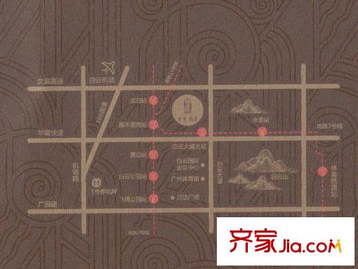 广州华发・四季区位图