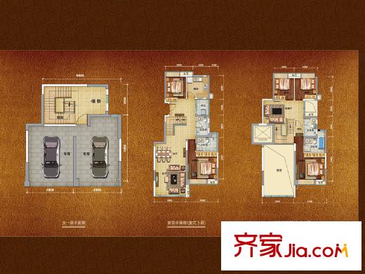 新世界嘉云府云曦单位 5室3厅4卫1厨