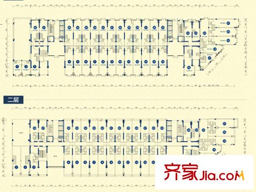 锐丰中心商铺户型图