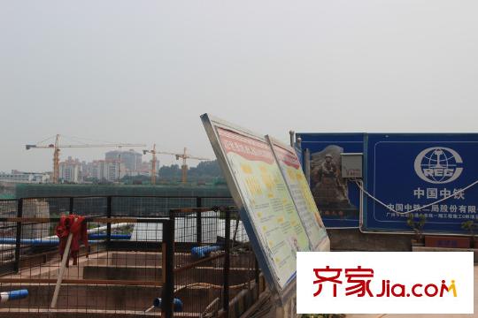 奥园国际中心地铁7号线南村万博站,距离项目步行约5分钟