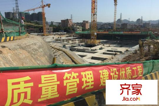 保利・罗兰国际工程进度(2015.4.19)