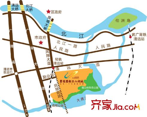 碧桂園?輕軌悅城地圖（準(zhǔn)確）