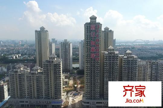 丽江如英居项目外立面俯瞰图(2015-9)