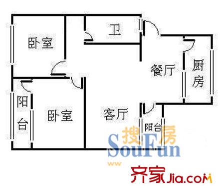 深圳 海典居 户型图1