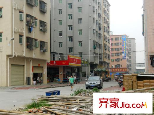 深航幸福花园配套图周边楼座下面的小商场