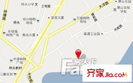 深航幸福花园配套图周边配套