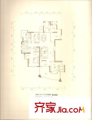 圣莫丽斯三期 0室 户型图