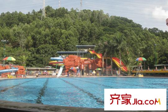 一半山配套图水上乐园