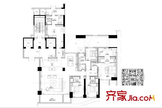 中洲・中央公寓E-CLASS330平户型