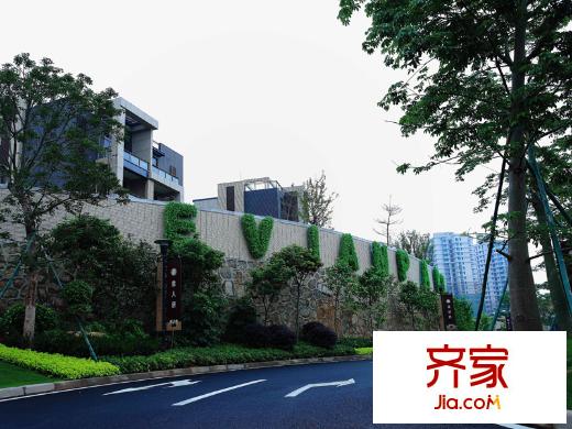 惠州雅居乐白鹭湖依云美地别墅区小区实景(2014-5)