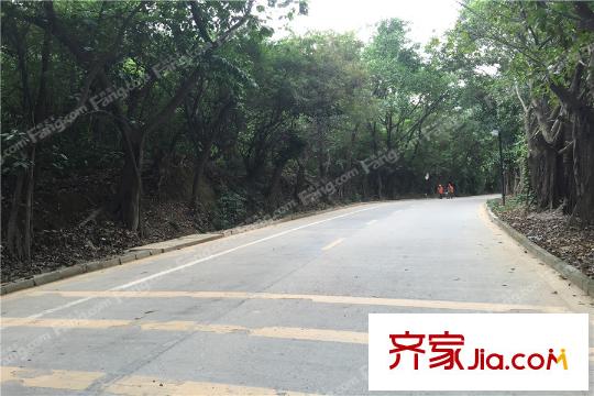 万科九龙山项目周边山景道路(2015-9-21)