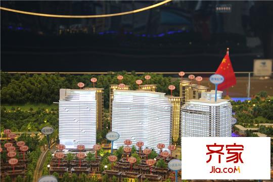 保利金町湾项目沙盘(2015-10-13)