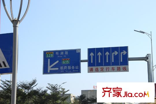 平吉上苑周边配套交通大道