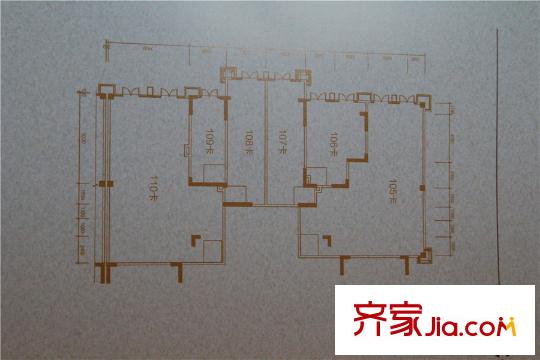 保利国际广场C3商铺户型图