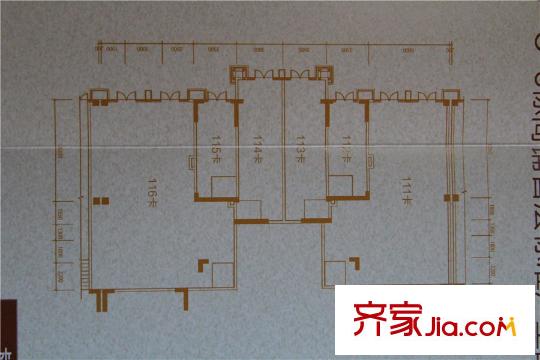保利国际广场C4商铺户型图