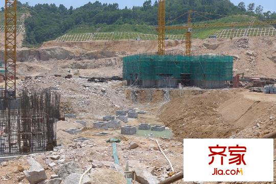 万科麓城三期工地实景(2015.7.27)