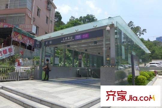 万科麓城三期周边上水径地铁站