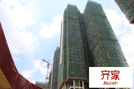 银信中心二期工程进度实景(2015.8.4)