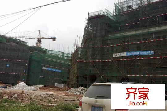 雨润・星雨华府楼栋施工进度图(2015-3-18)