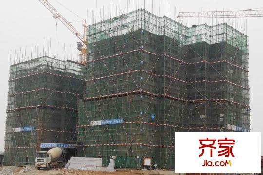 雨润・星雨华府施工进度(2014-12)